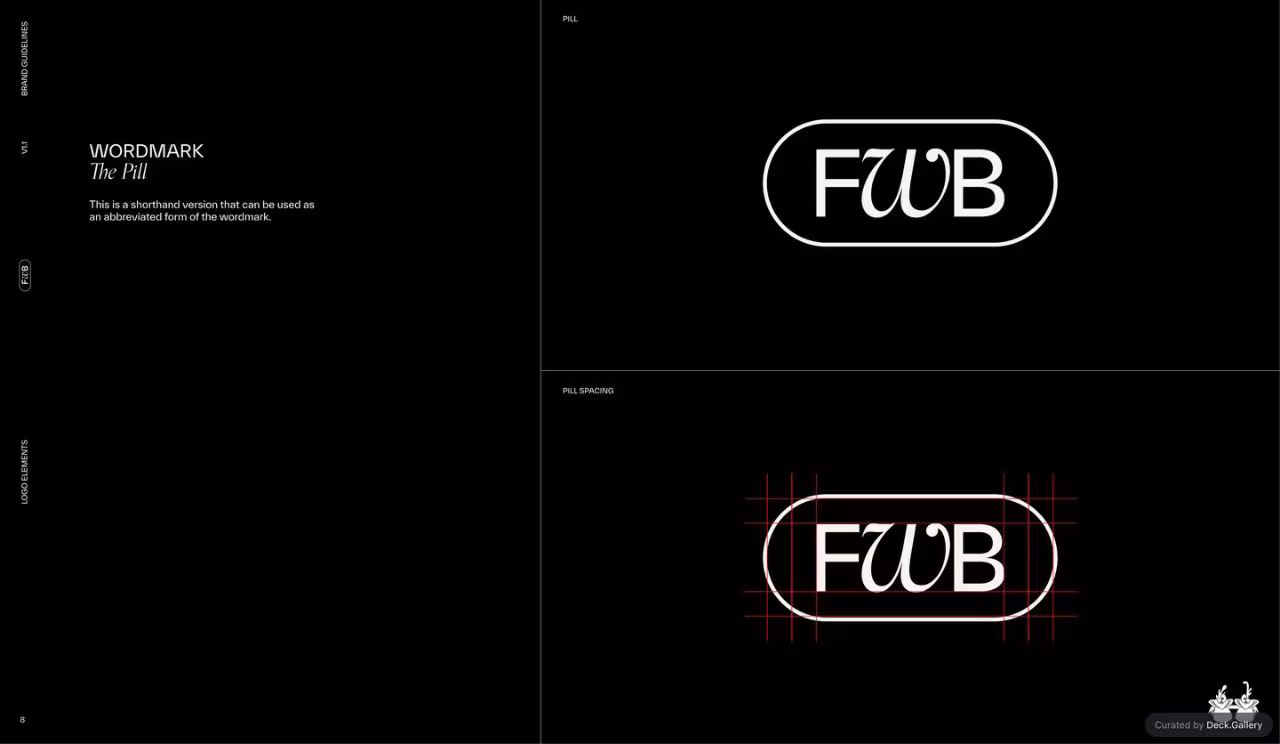 FWB Brand Guidelines, slide 8