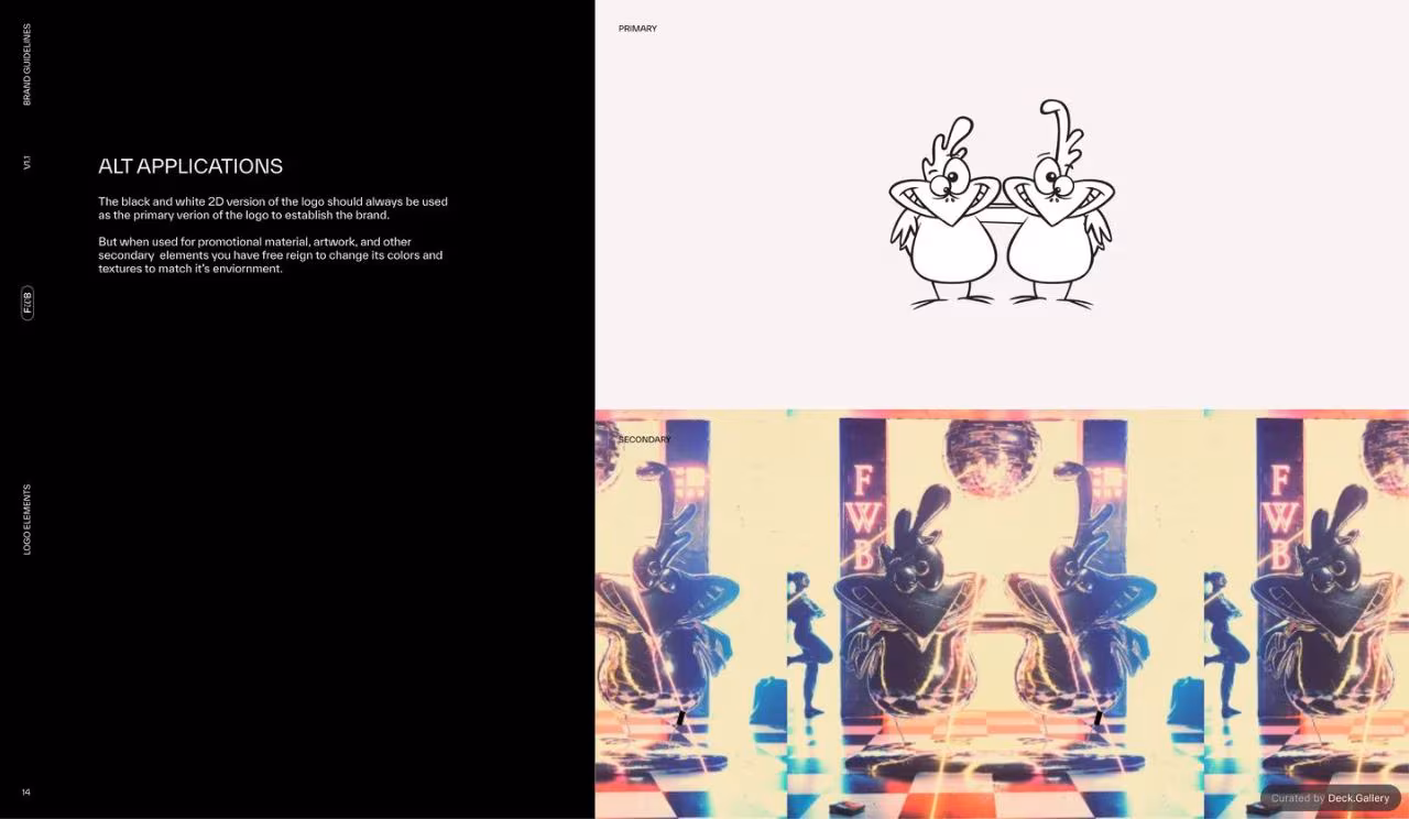FWB Brand Guidelines, slide 14