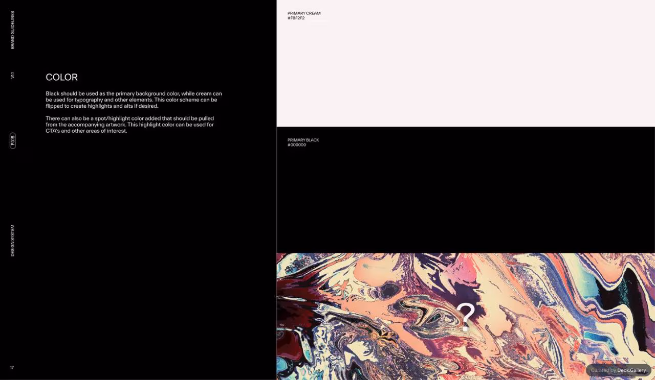 FWB Brand Guidelines, slide 17