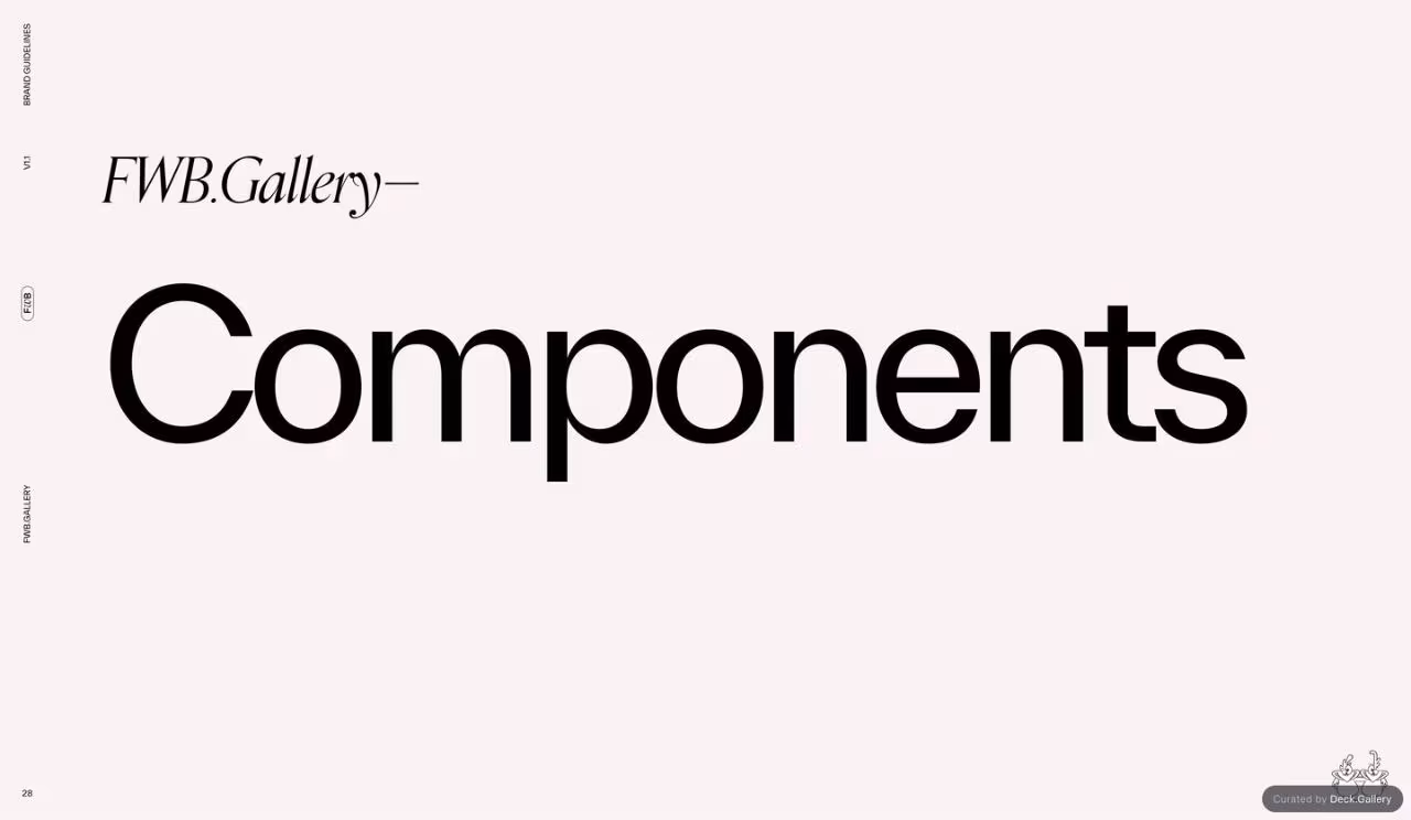 FWB Brand Guidelines, slide 27