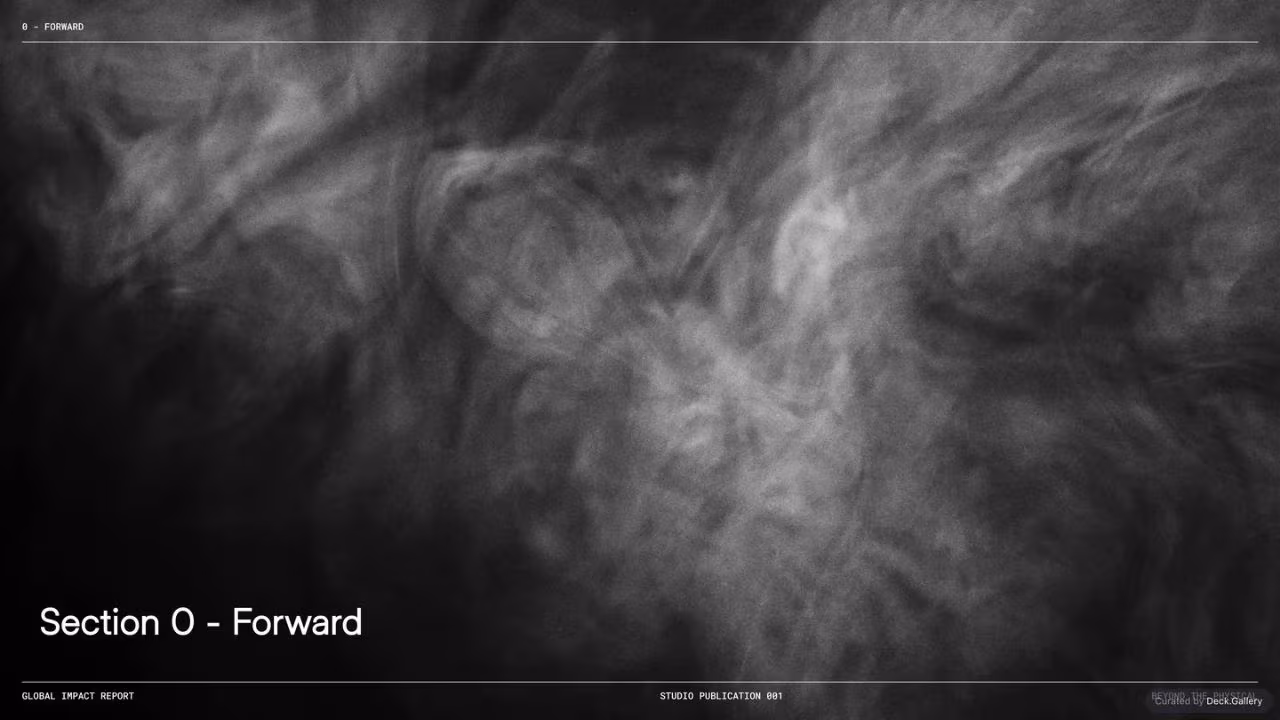 Geist*Studio Impact Report 2024, slide 2