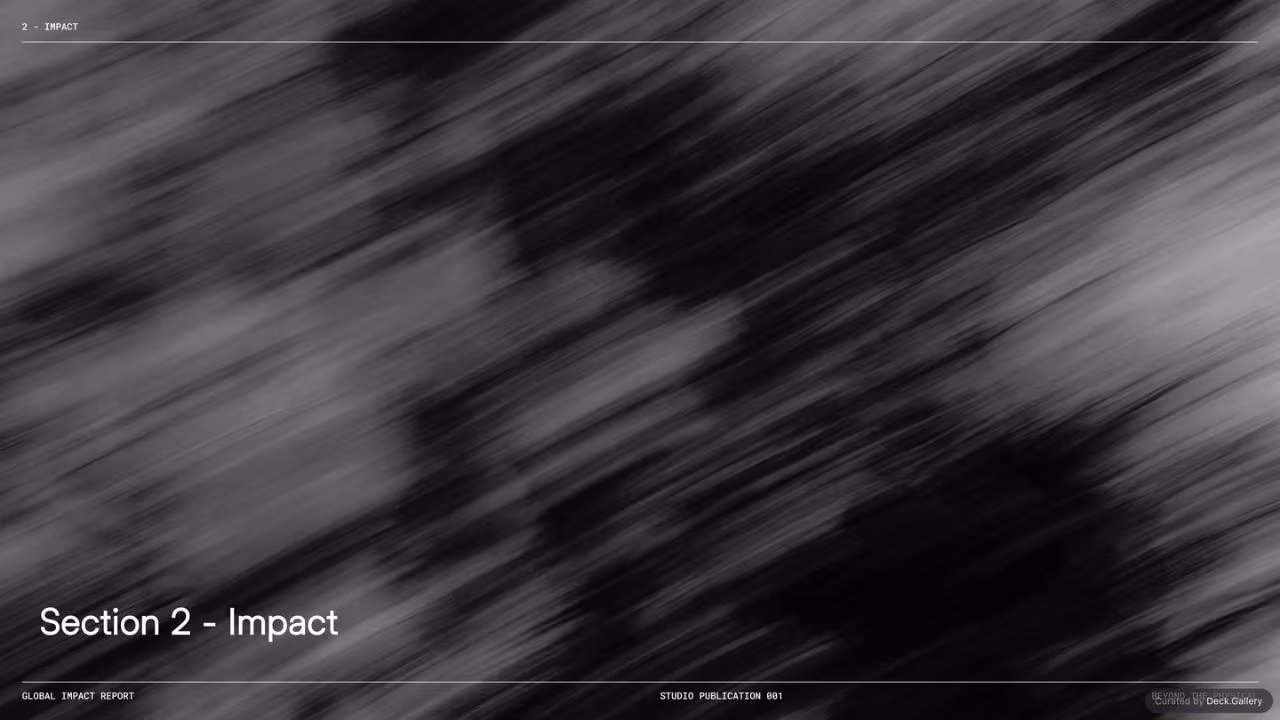 Geist*Studio Impact Report 2024, slide 11
