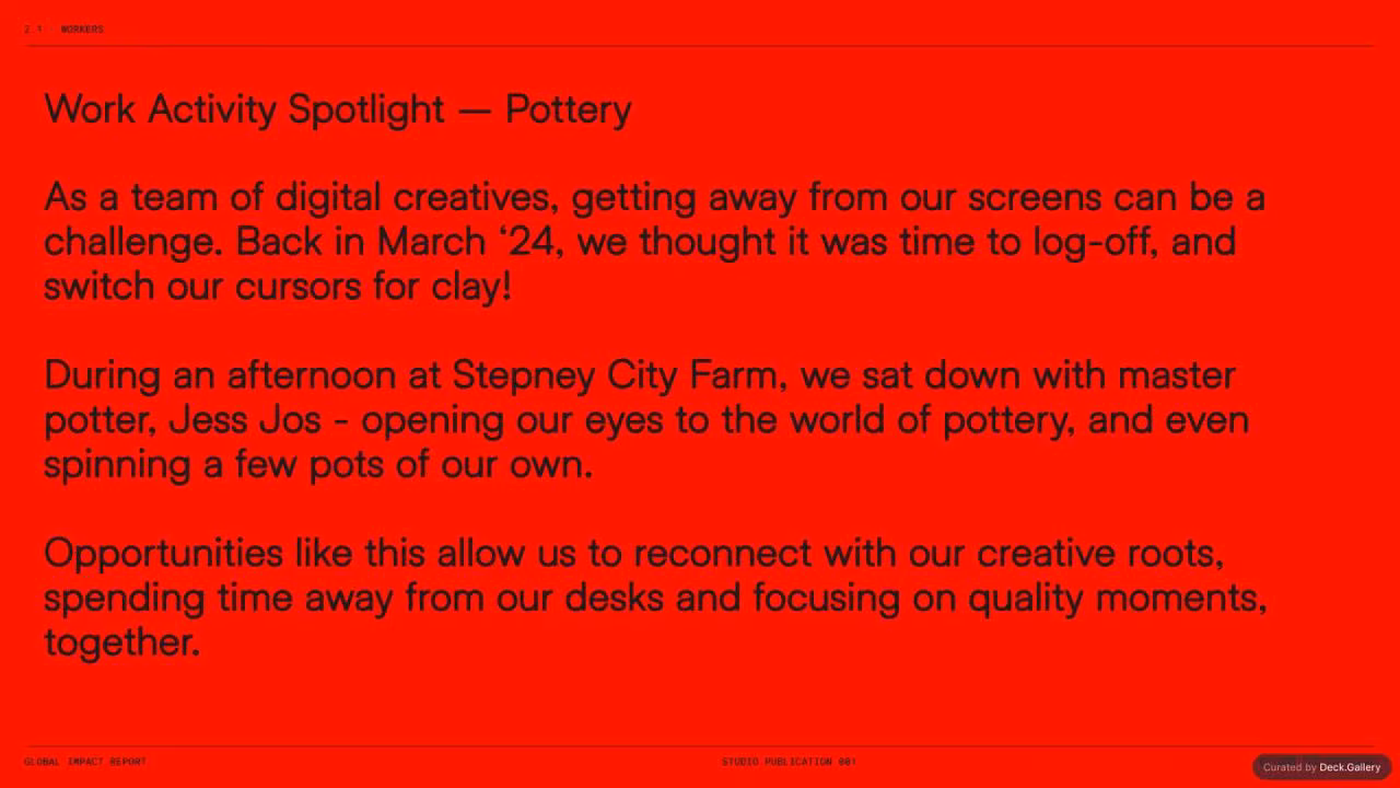Geist*Studio Impact Report 2024, slide 16