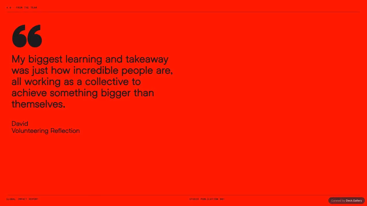 Geist*Studio Impact Report 2024, slide 22