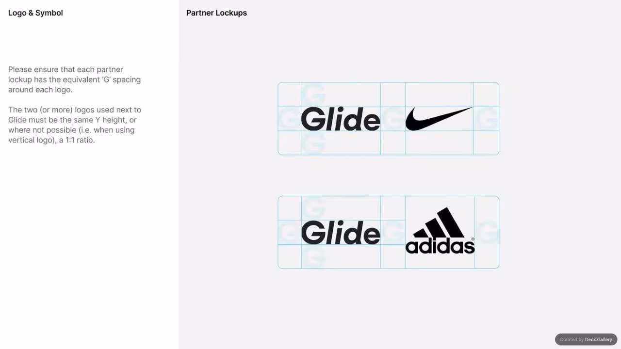 Glide Brand Guidelines 2025, slide 14