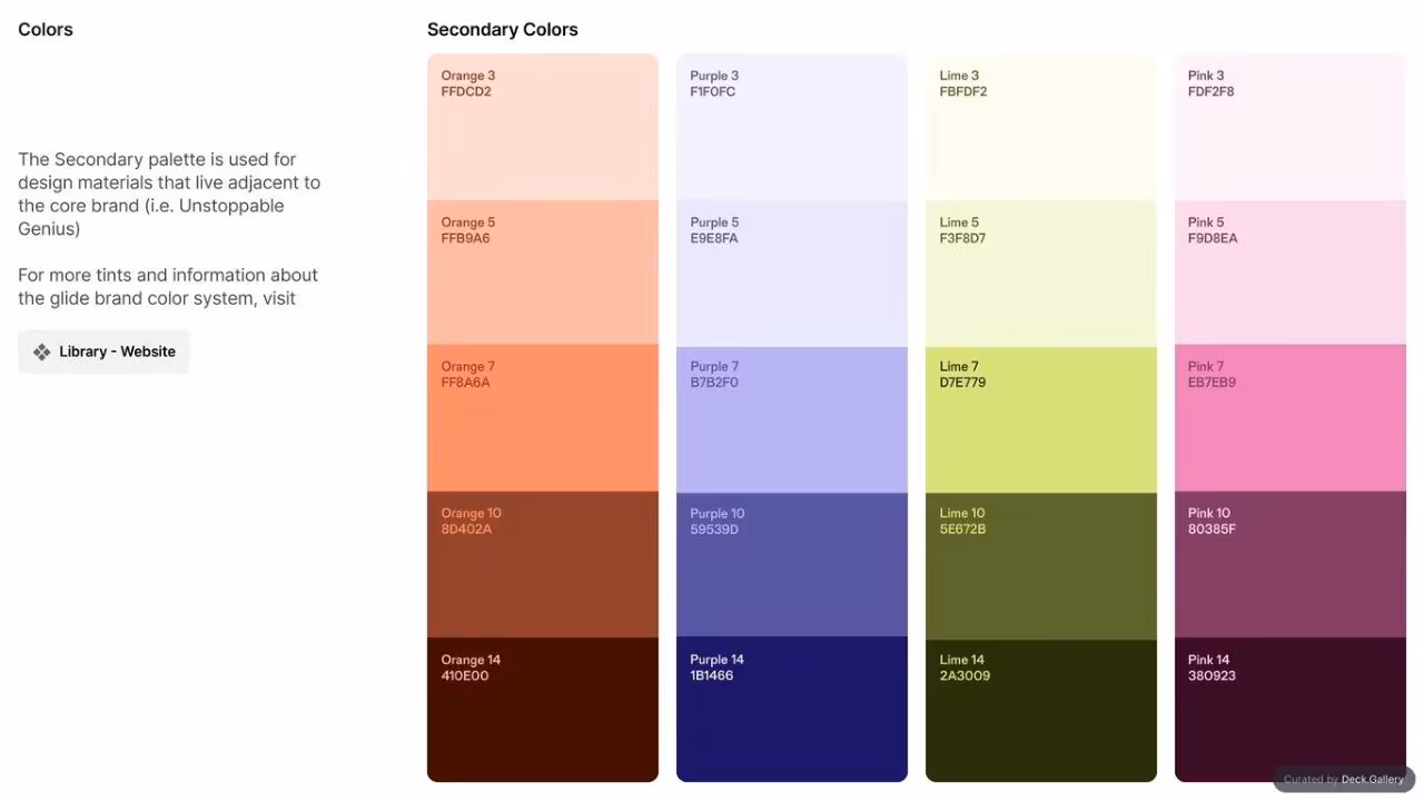 Glide Brand Guidelines 2025, slide 18