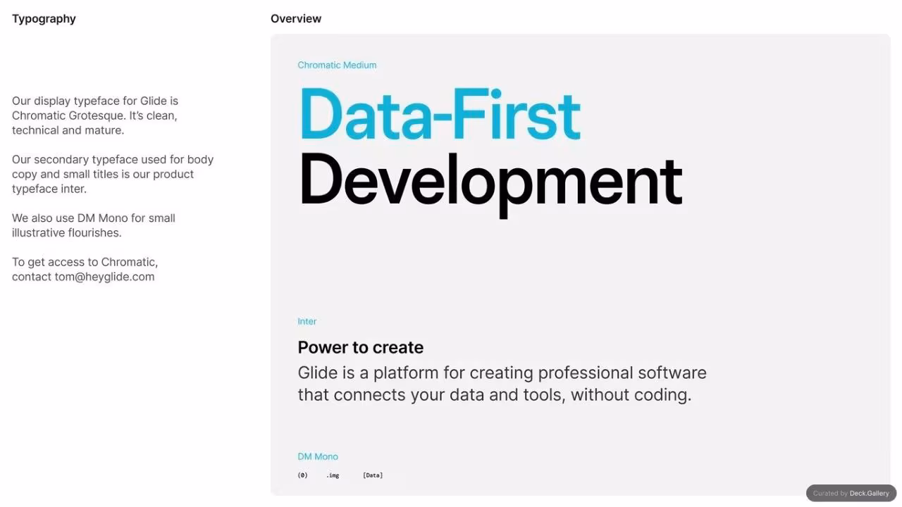 Glide Brand Guidelines 2025, slide 20