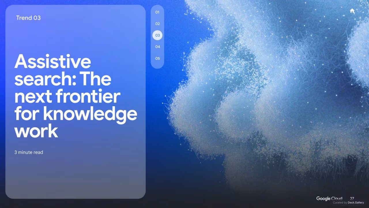 Google Cloud: AI Business Trends 2025, slide 27