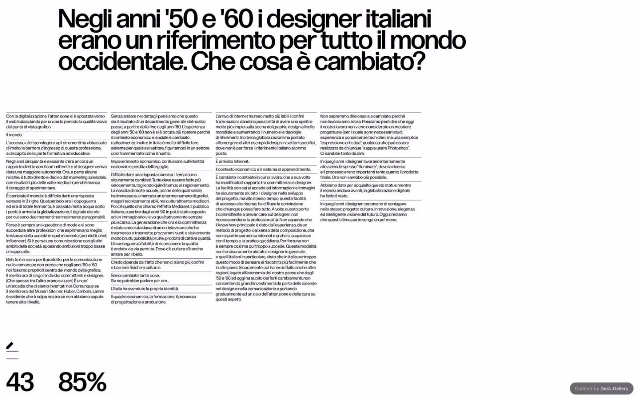 Grafica Italia 2018, slide 46
