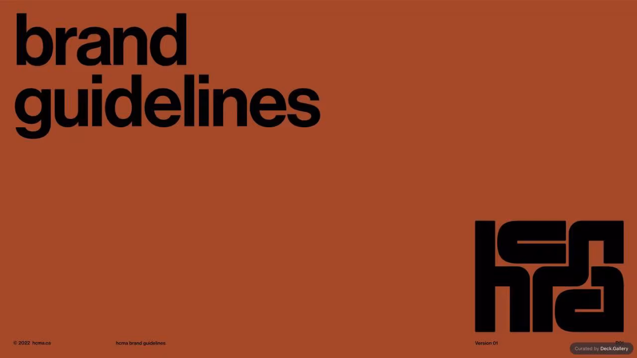 HCMA Brand Guidelines