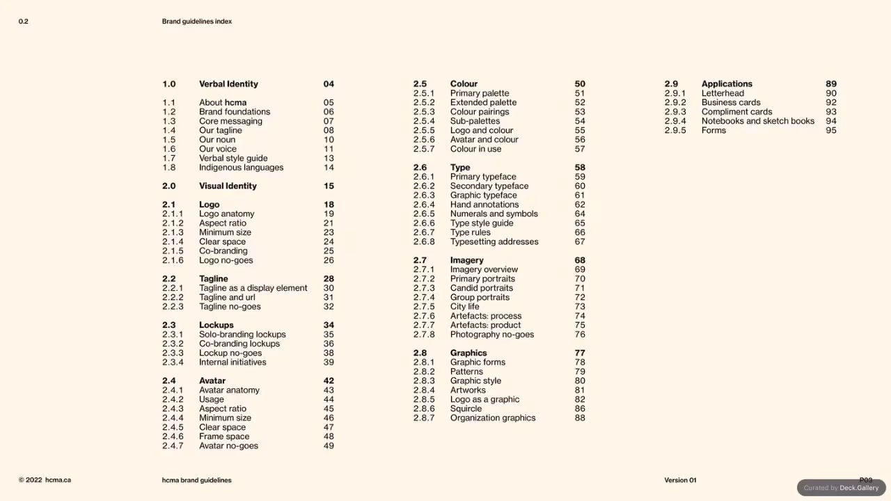 HCMA Brand Guidelines, slide 3