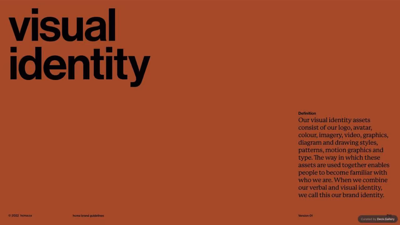 HCMA Brand Guidelines, slide 15