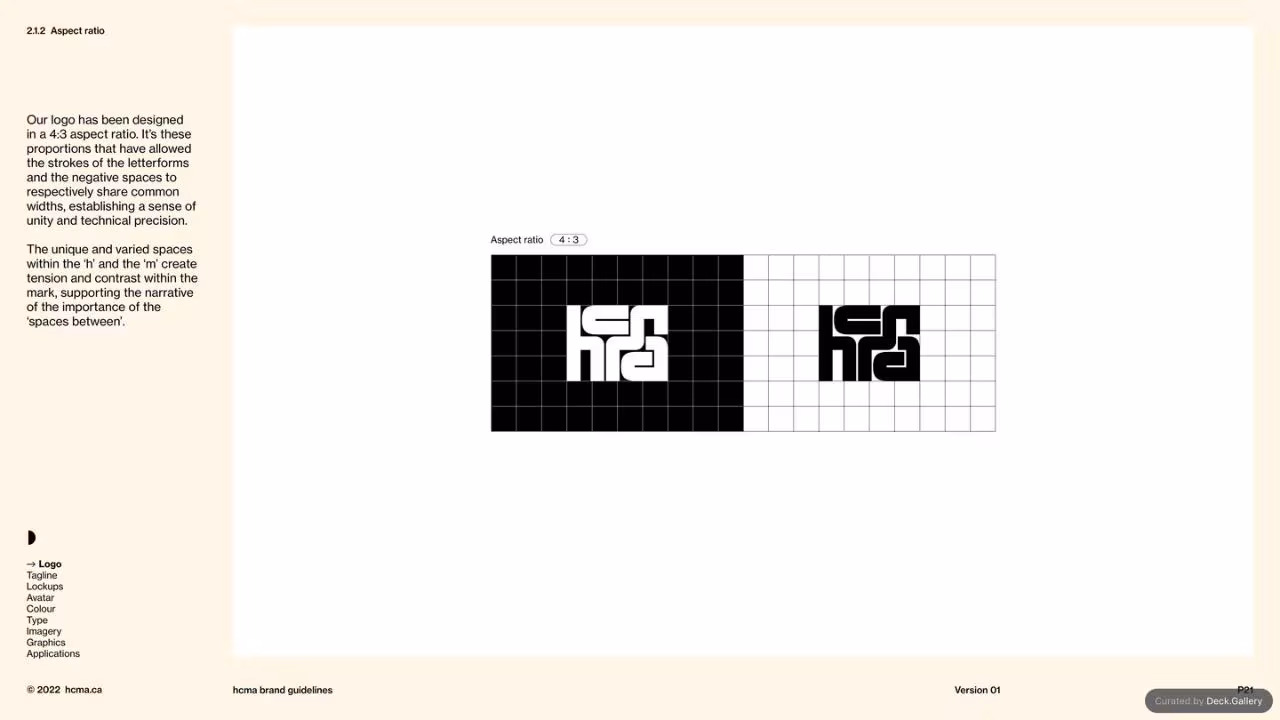 HCMA Brand Guidelines, slide 21