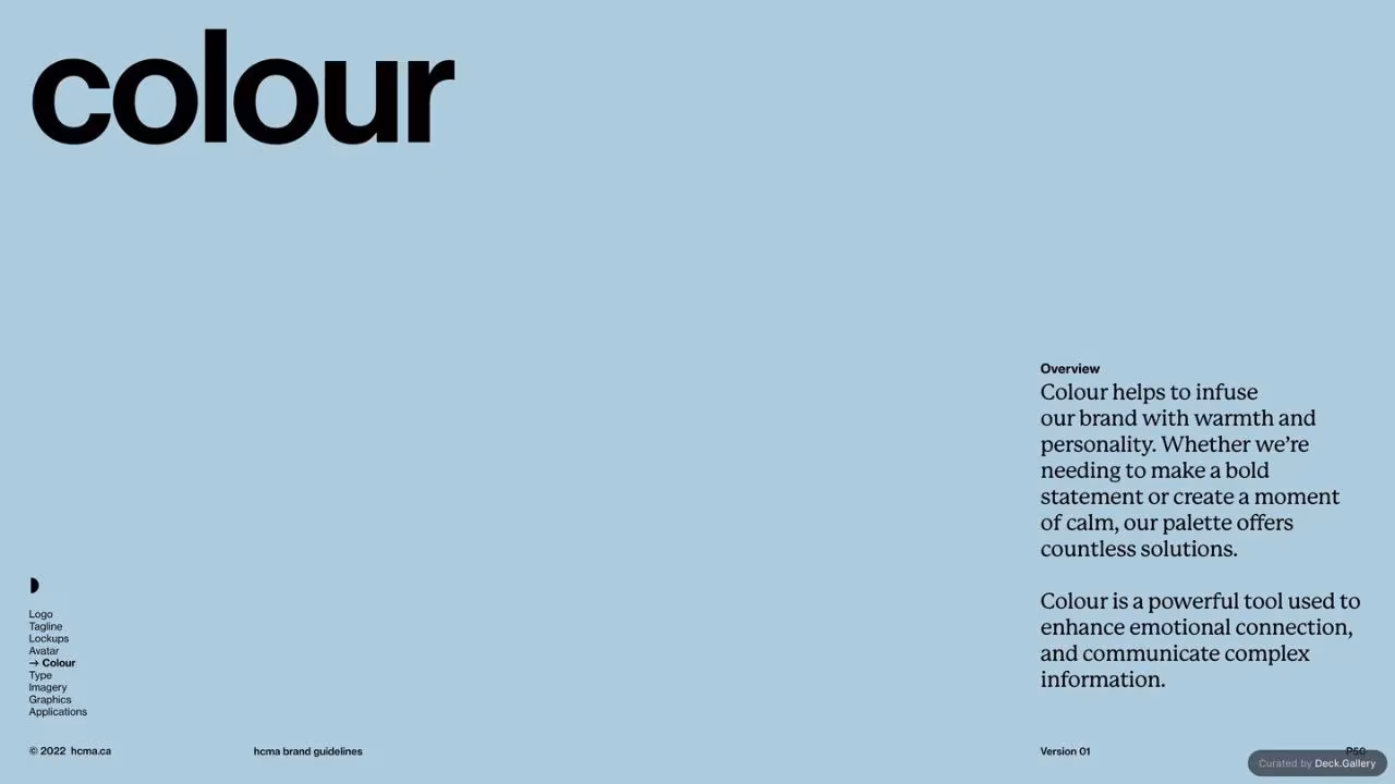 HCMA Brand Guidelines, slide 50