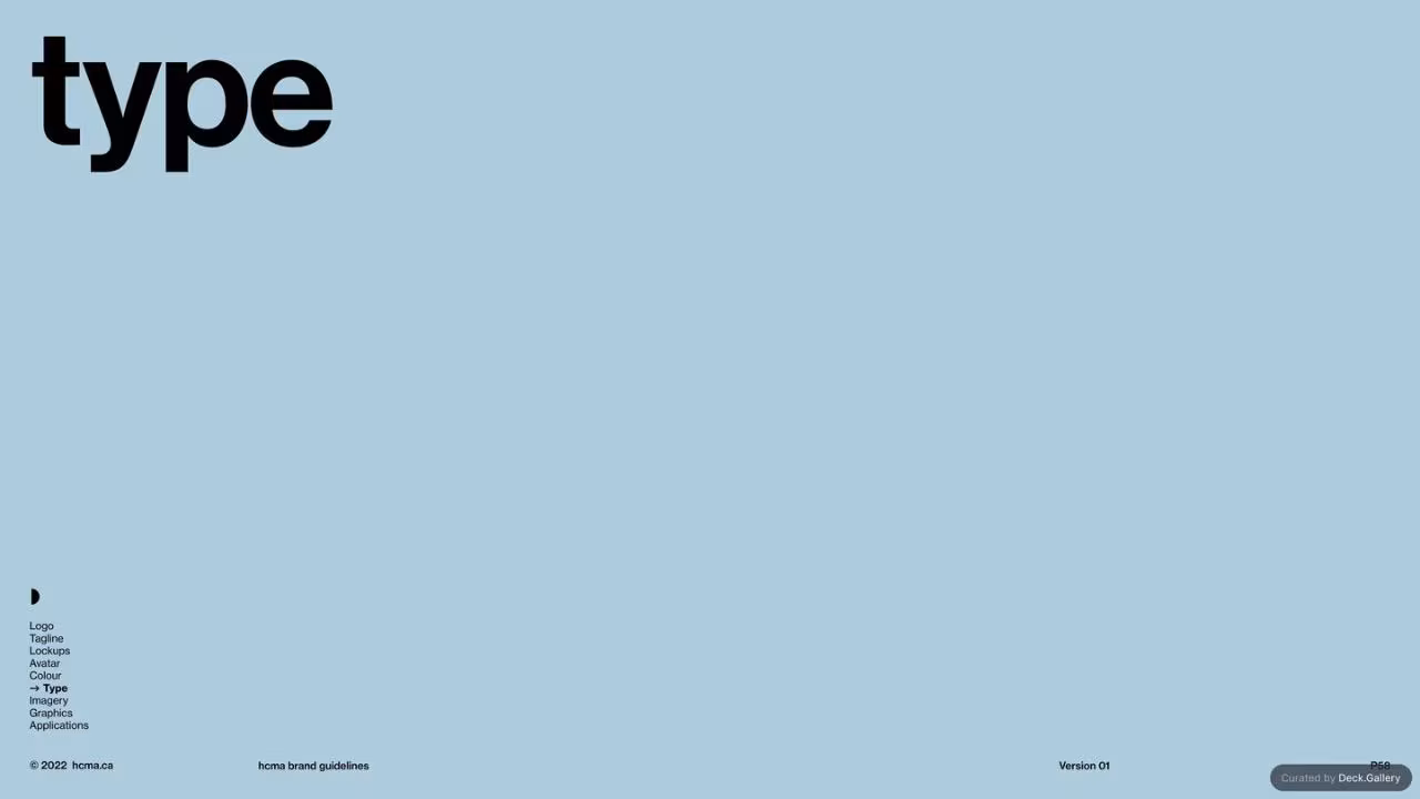 HCMA Brand Guidelines, slide 58