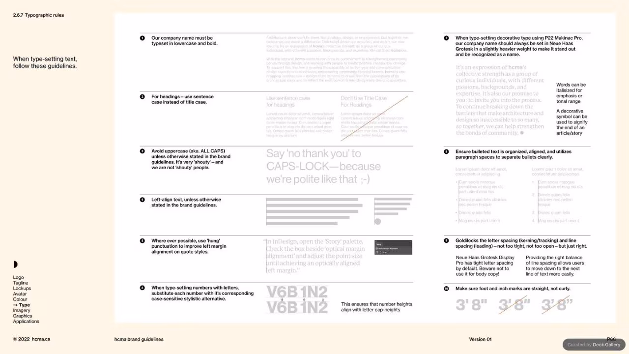 HCMA Brand Guidelines, slide 66