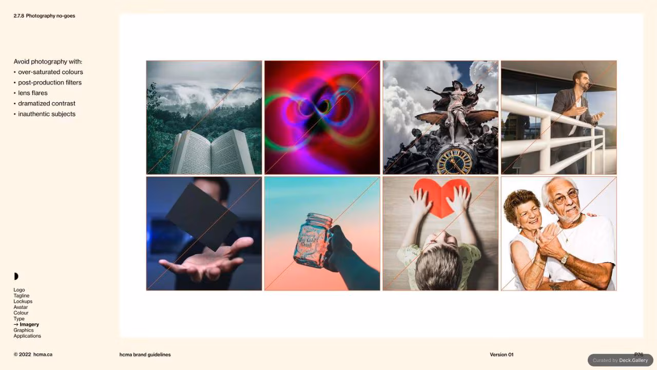 HCMA Brand Guidelines, slide 76