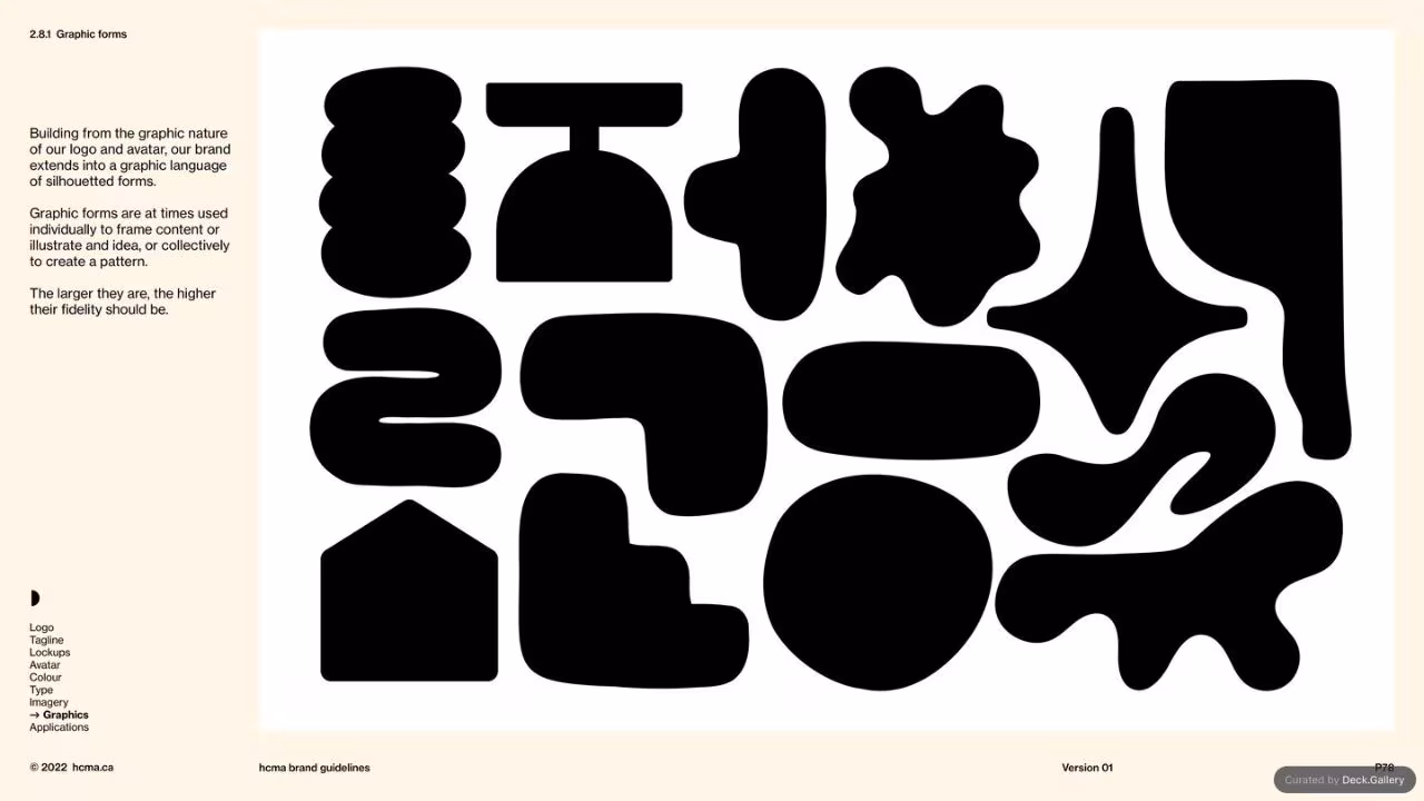 HCMA Brand Guidelines, slide 78