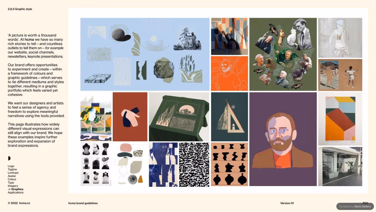 HCMA Brand Guidelines, slide 80