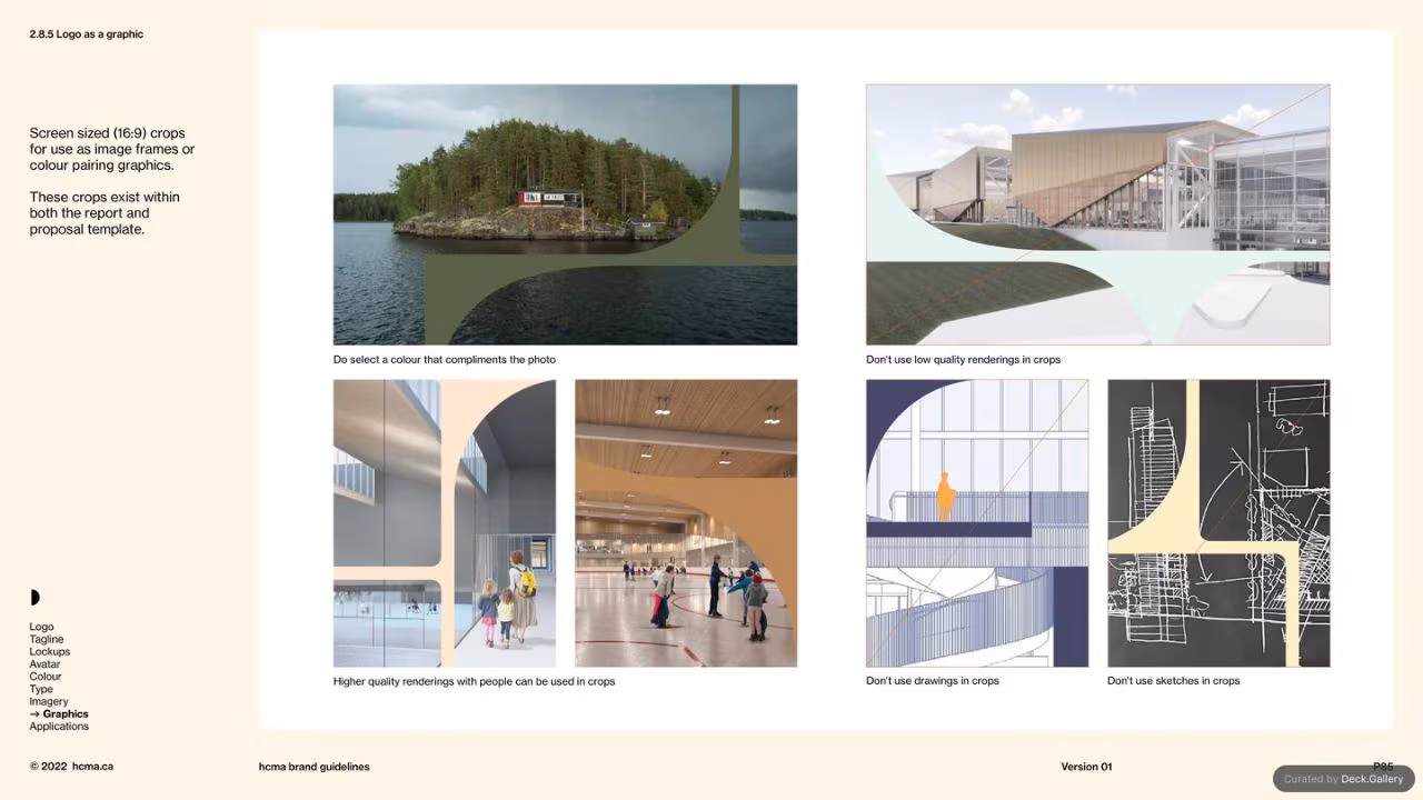 HCMA Brand Guidelines, slide 85