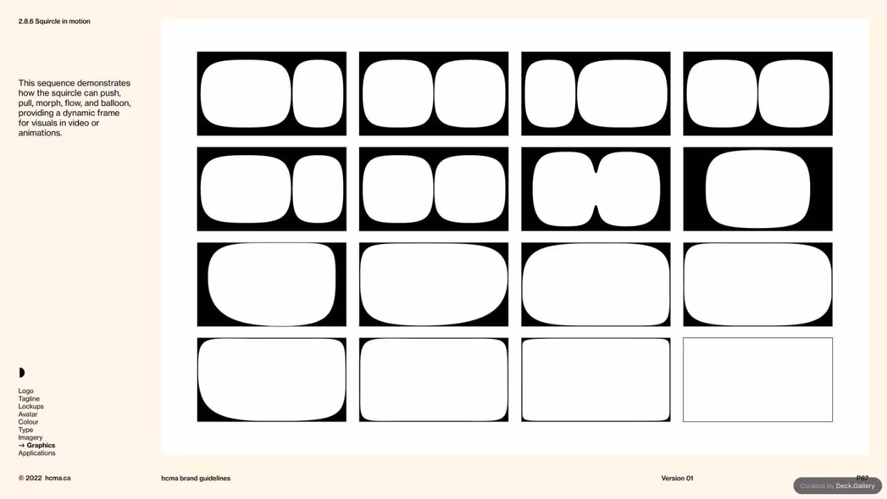 HCMA Brand Guidelines, slide 87