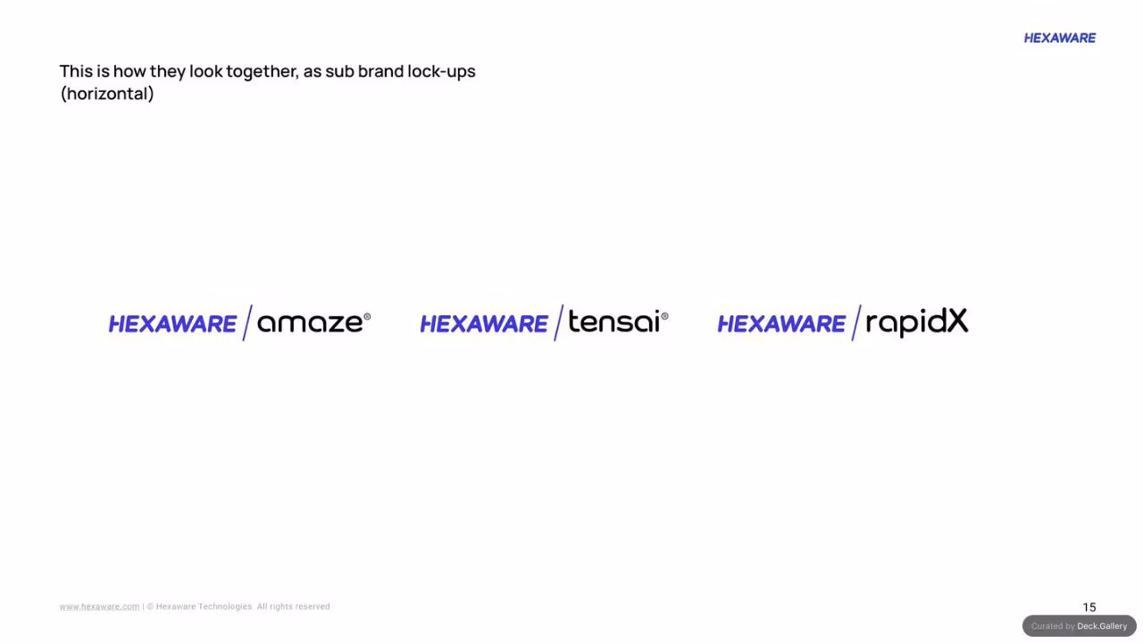 Hexaware Brand Guidelines 2024, slide 15