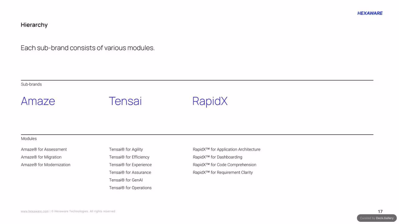 Hexaware Brand Guidelines 2024, slide 17