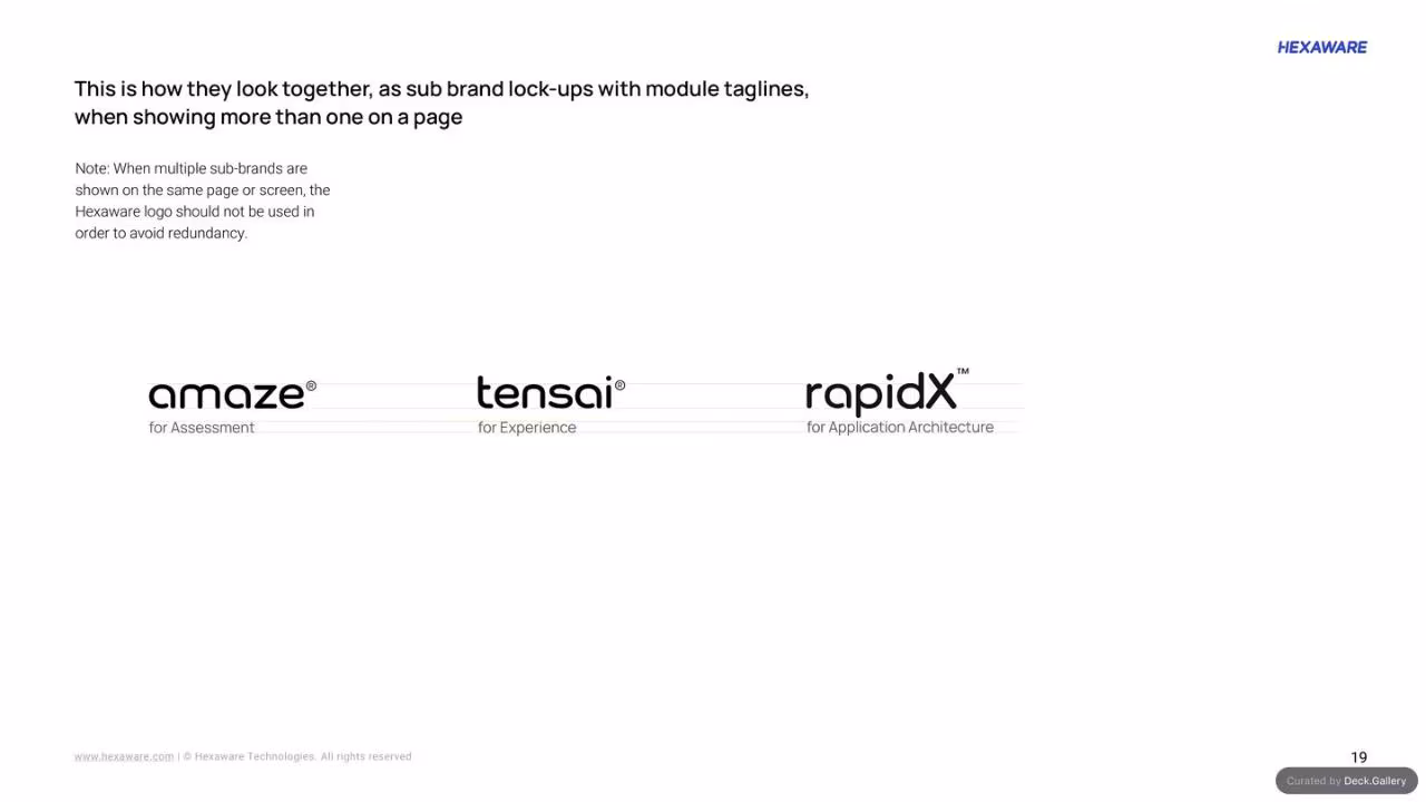 Hexaware Brand Guidelines 2024, slide 19