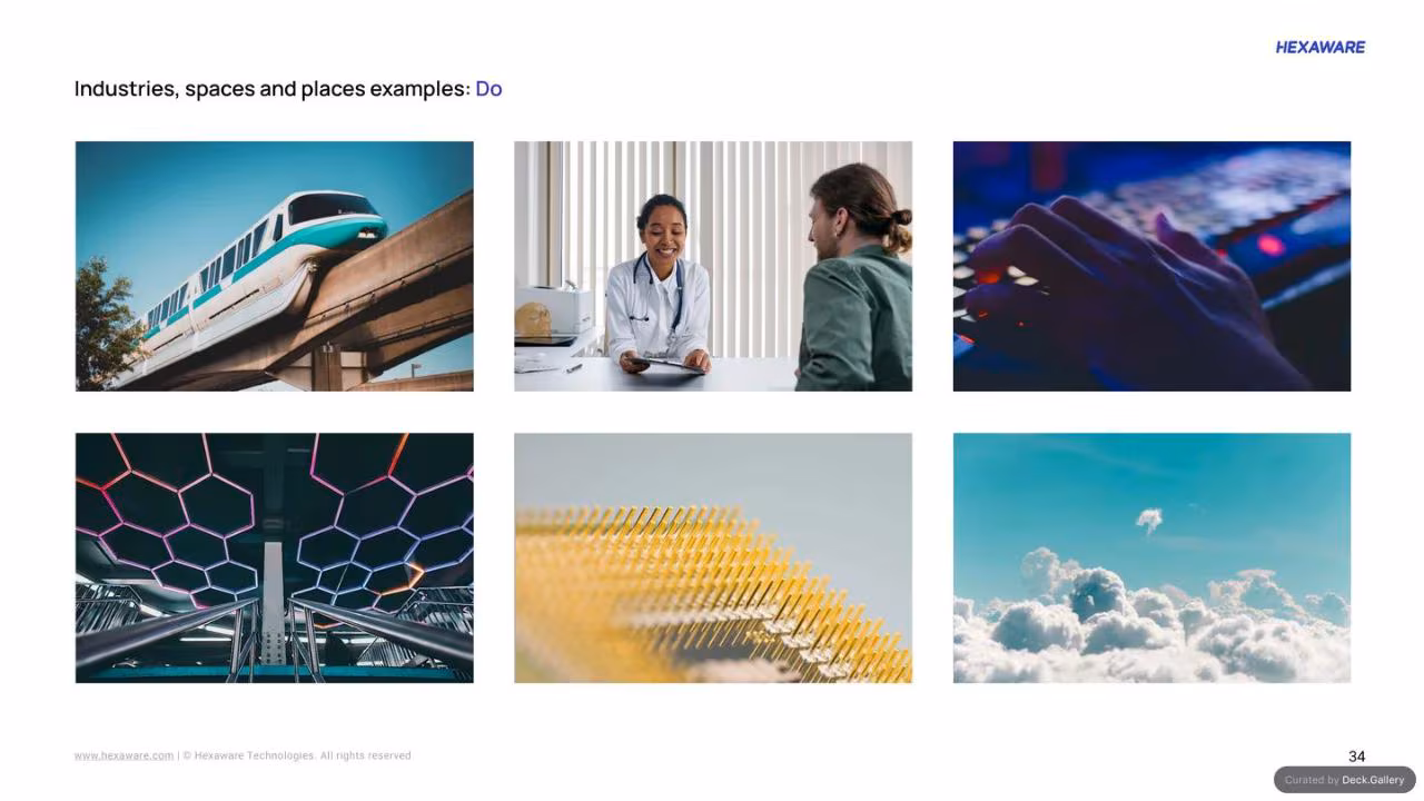 Hexaware Brand Guidelines 2024, slide 34