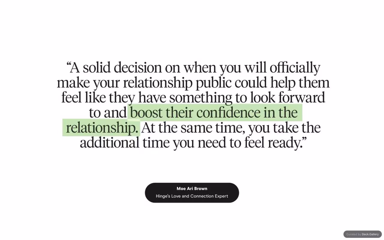 Hinge LGBTQIA+ D.A.T.E. Report 2024, slide 52