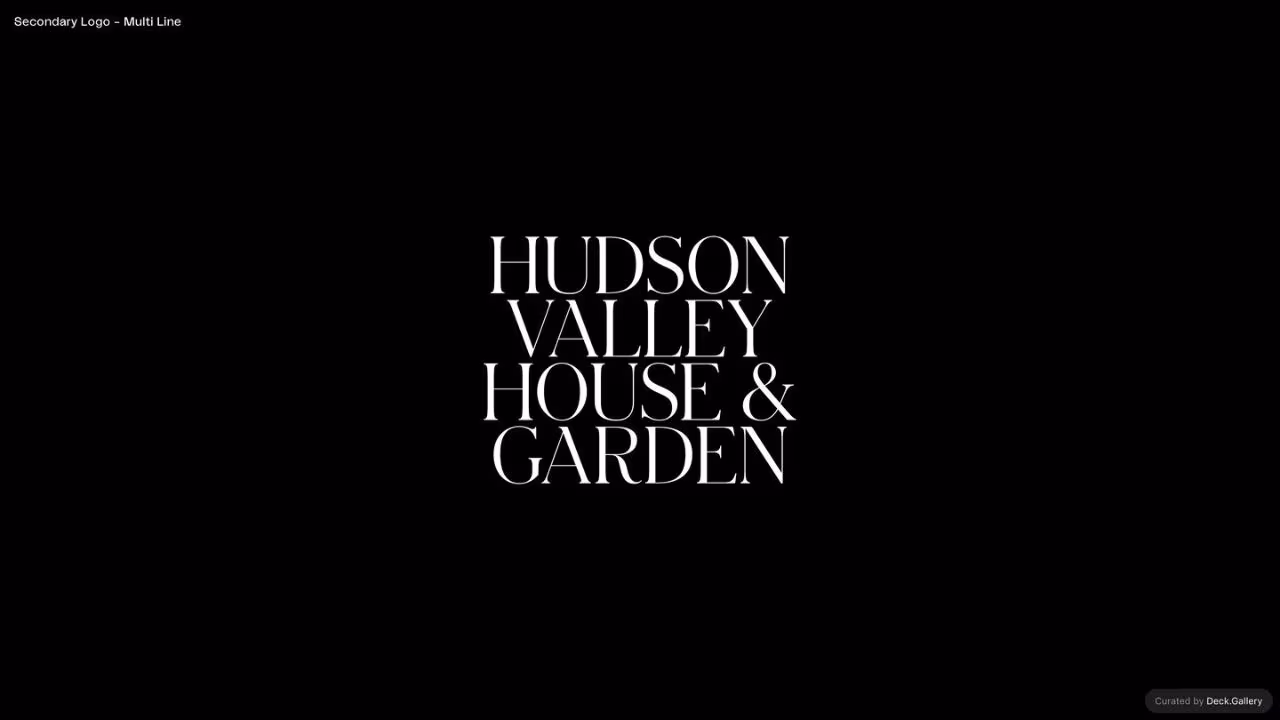 Hudson Valley House & Garden Brand Guidelines 2019, slide 7