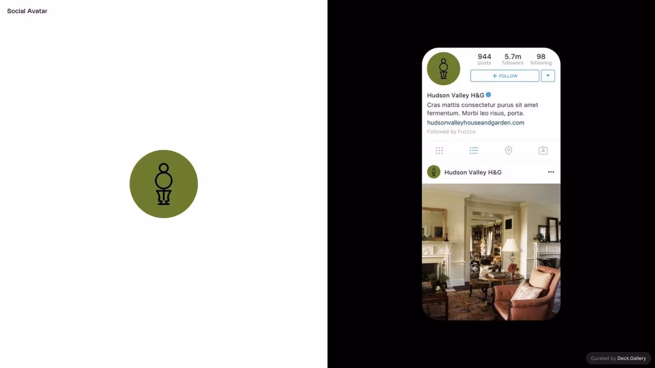 Hudson Valley House & Garden Brand Guidelines 2019, slide 20