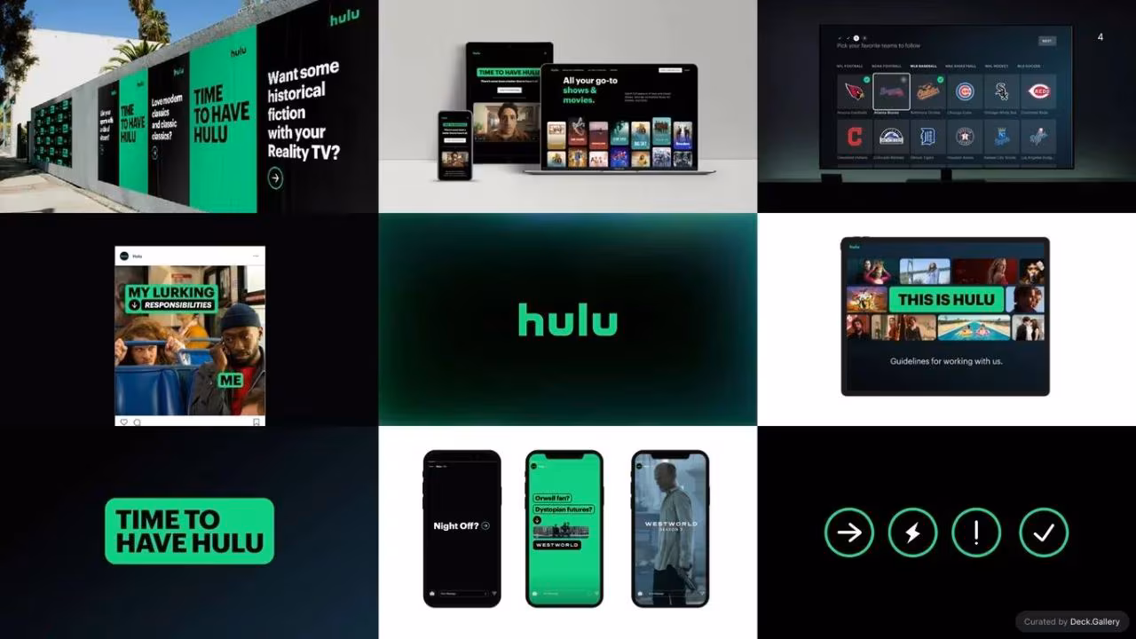 Hulu Brand Guidelines 2024, slide 4