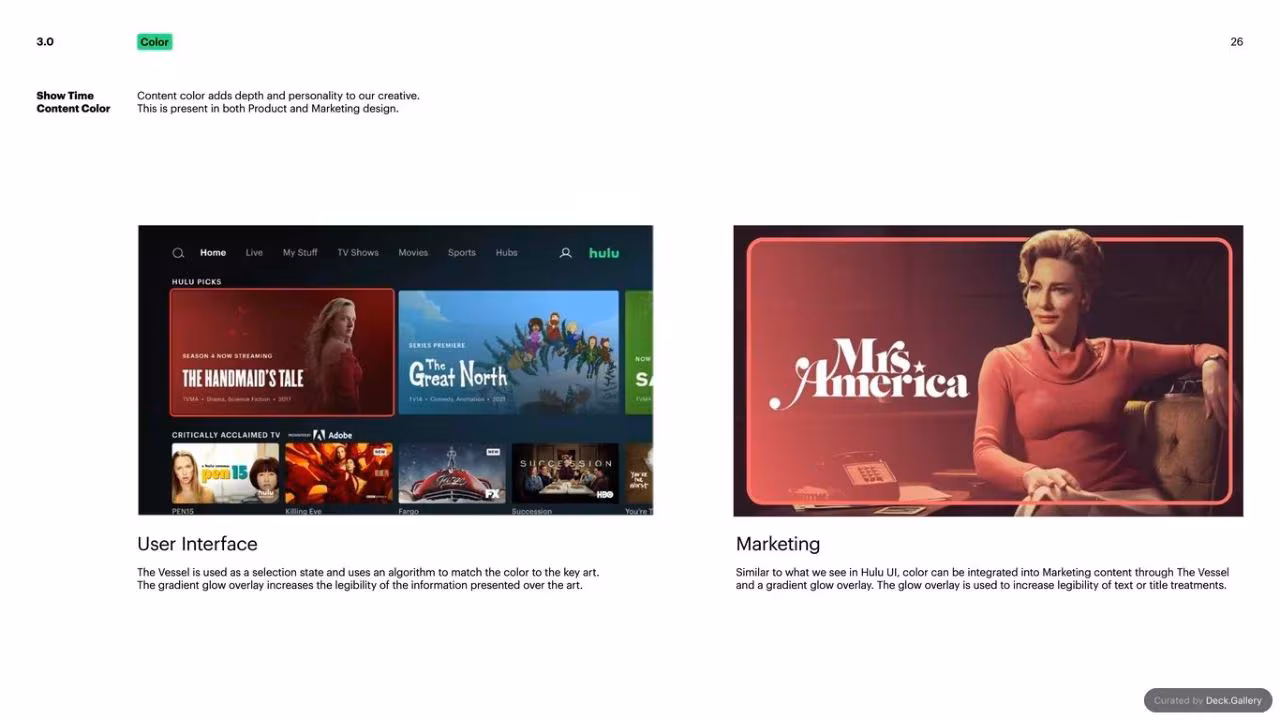 Hulu Brand Guidelines 2024, slide 26