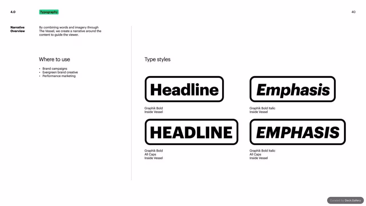 Hulu Brand Guidelines 2024, slide 40