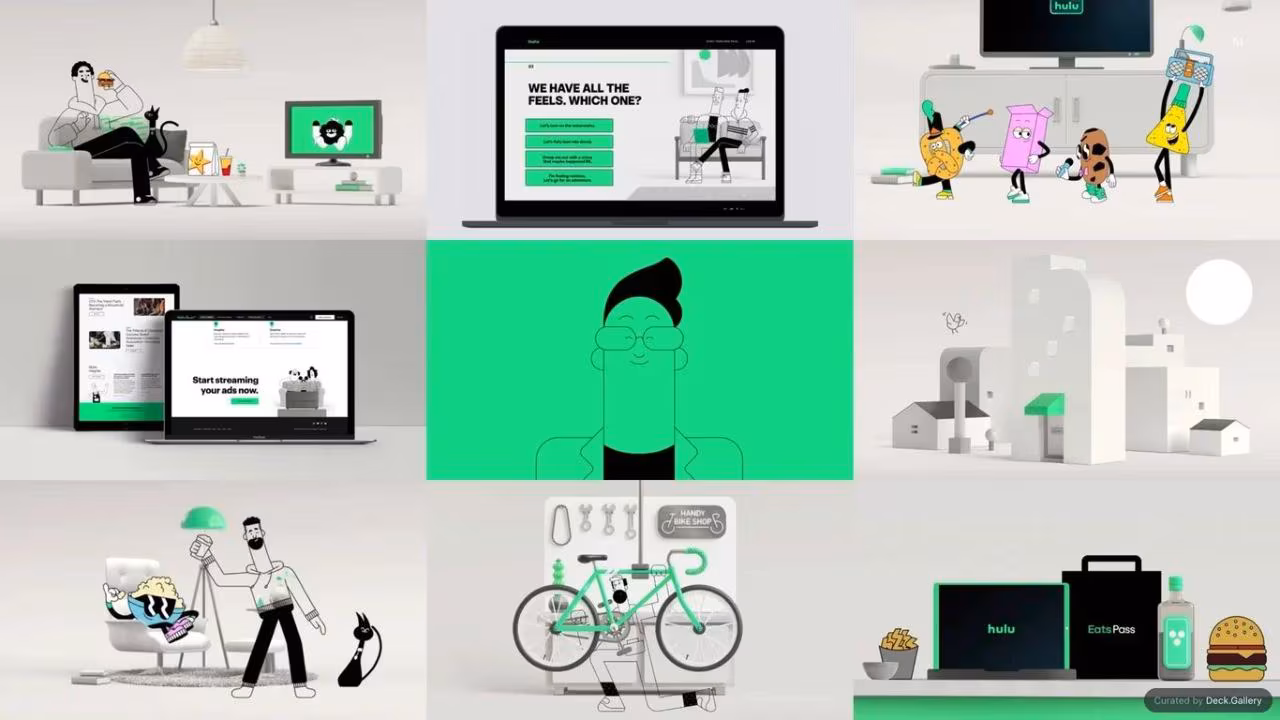 Hulu Brand Guidelines 2024, slide 51