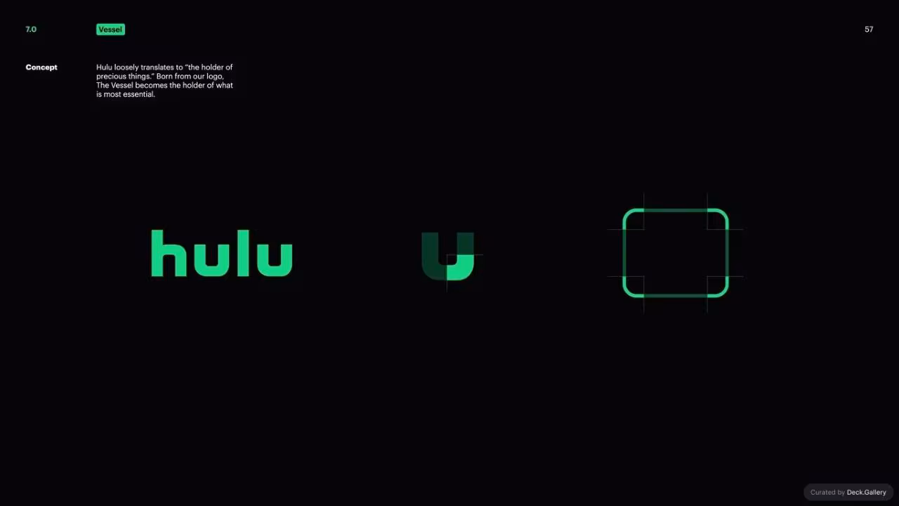 Hulu Brand Guidelines 2024, slide 57