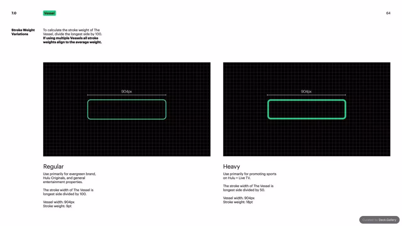 Hulu Brand Guidelines 2024, slide 64