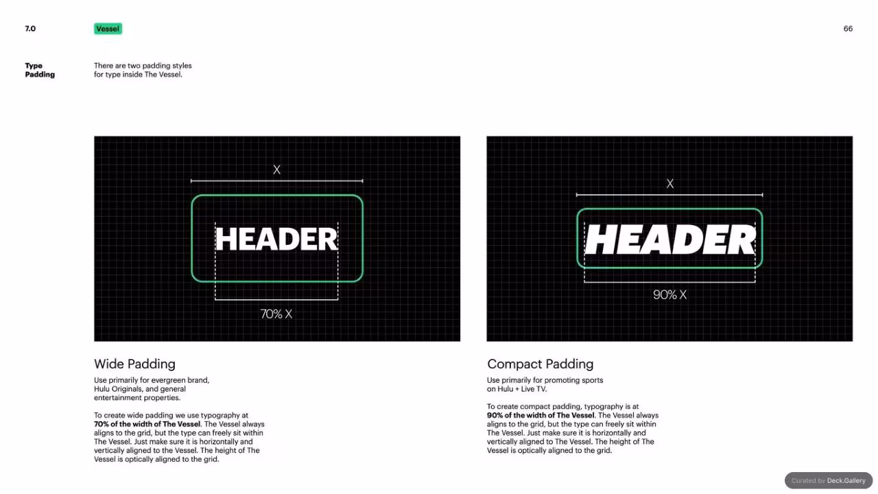 Hulu Brand Guidelines 2024, slide 66