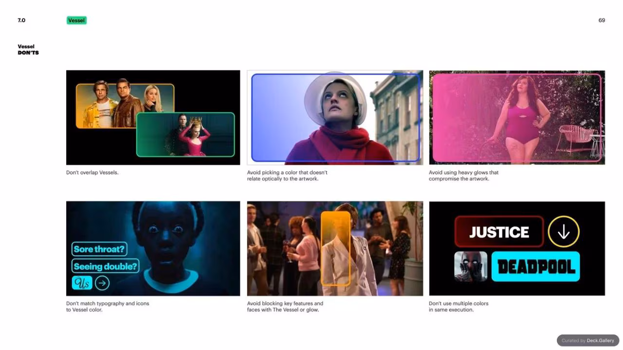 Hulu Brand Guidelines 2024, slide 69