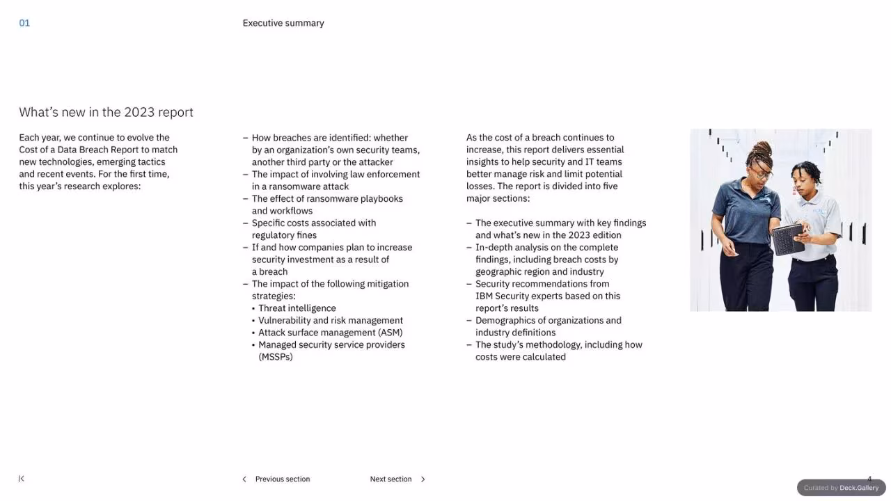 IBM Cost of a Data Breach Report 2023, page 4