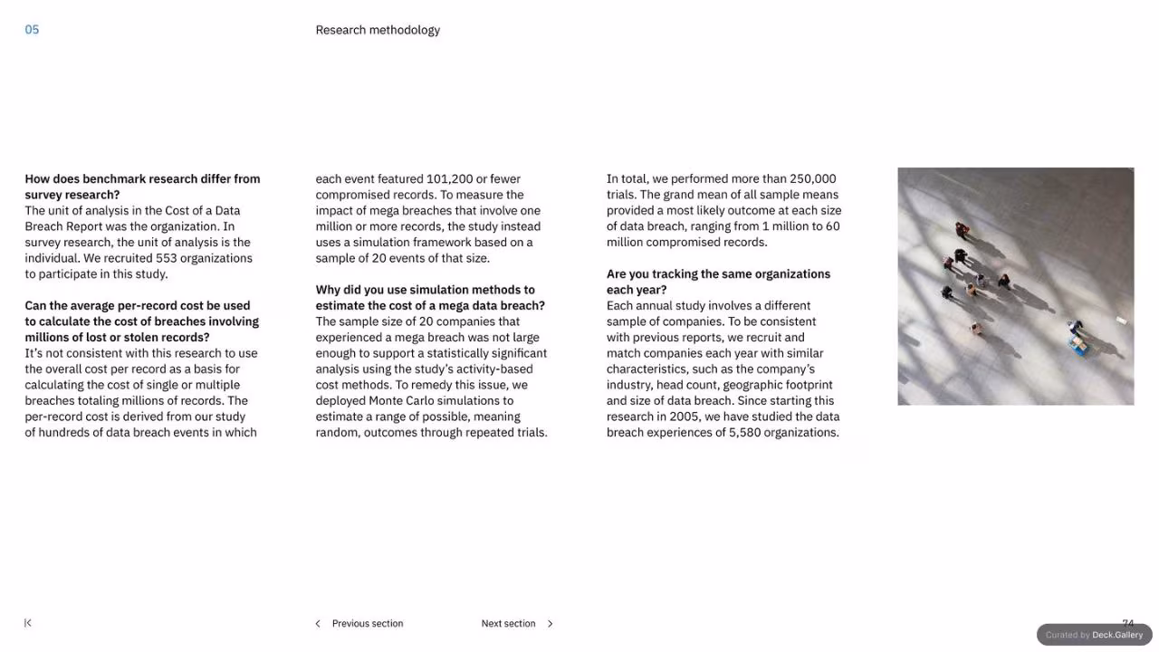 IBM Cost of a Data Breach Report 2023, slide 74