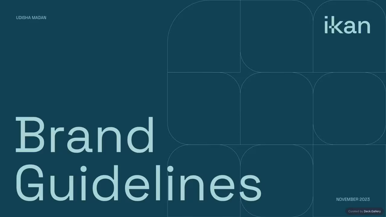 IKAN Brand Guidelines 2023