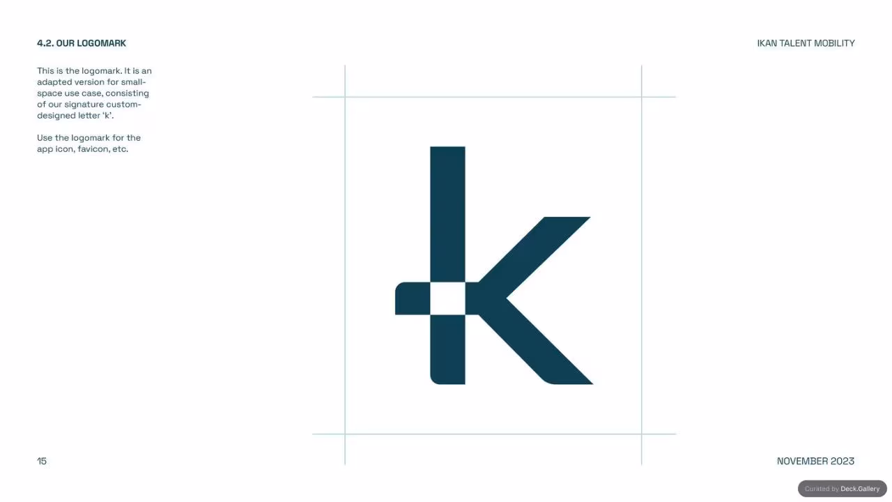 IKAN Brand Guidelines 2023, slide 15