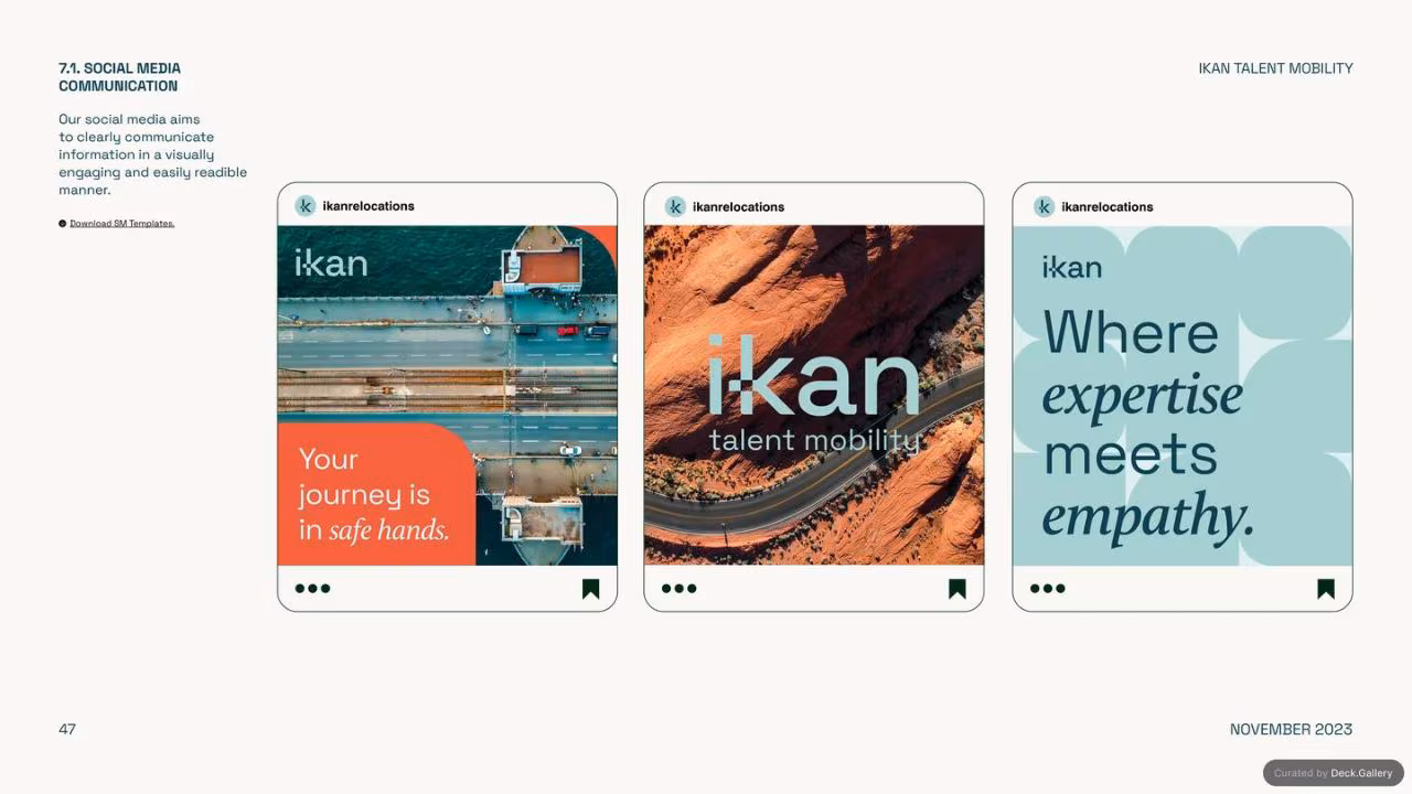 IKAN Brand Guidelines 2023, slide 47