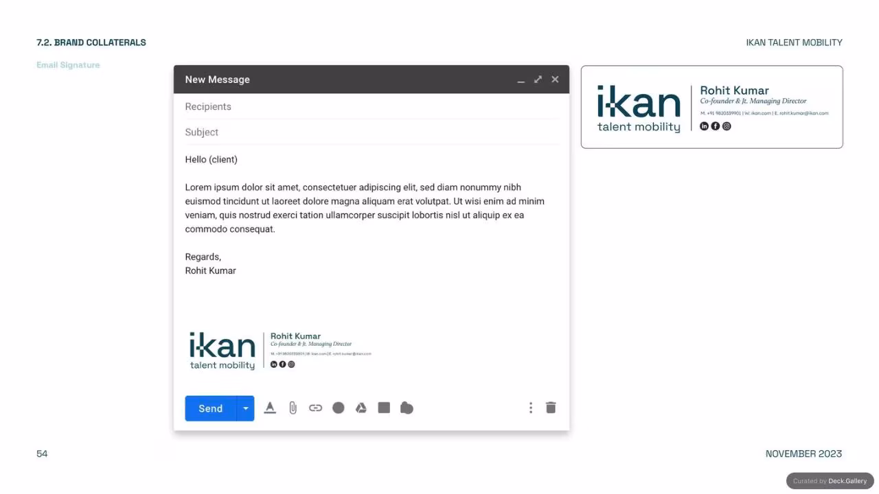 IKAN Brand Guidelines 2023, slide 54