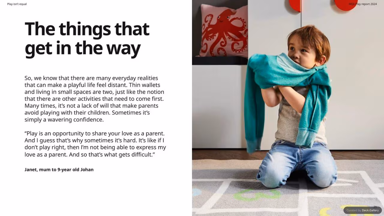 IKEA Play Report 2024, slide 20