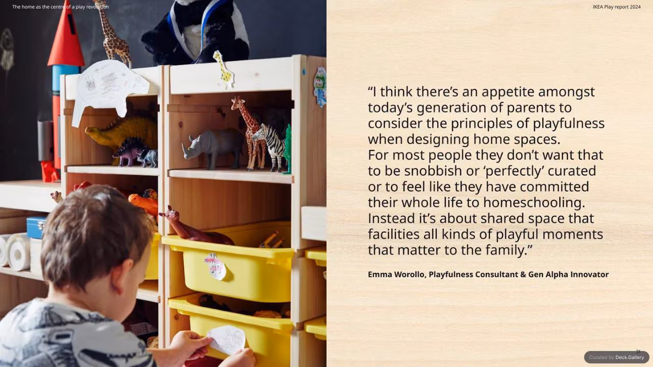 IKEA Play Report 2024, slide 31