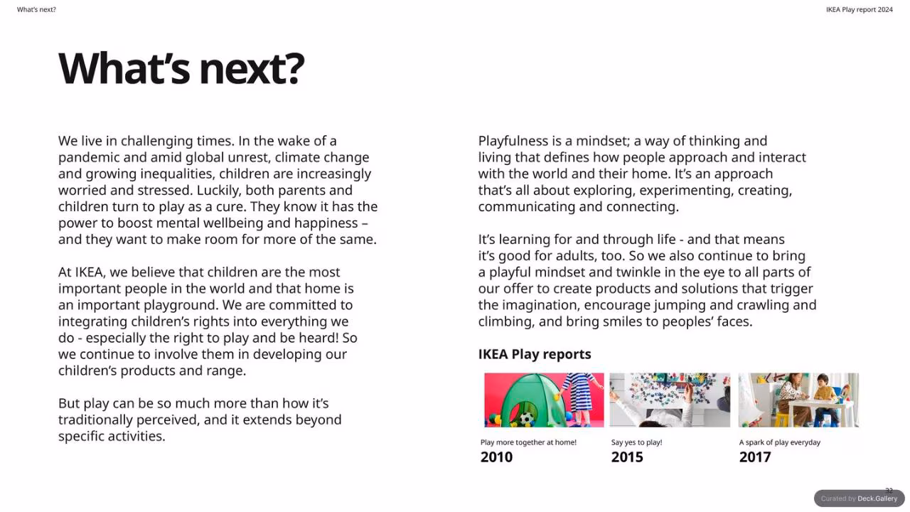 IKEA Play Report 2024, slide 32