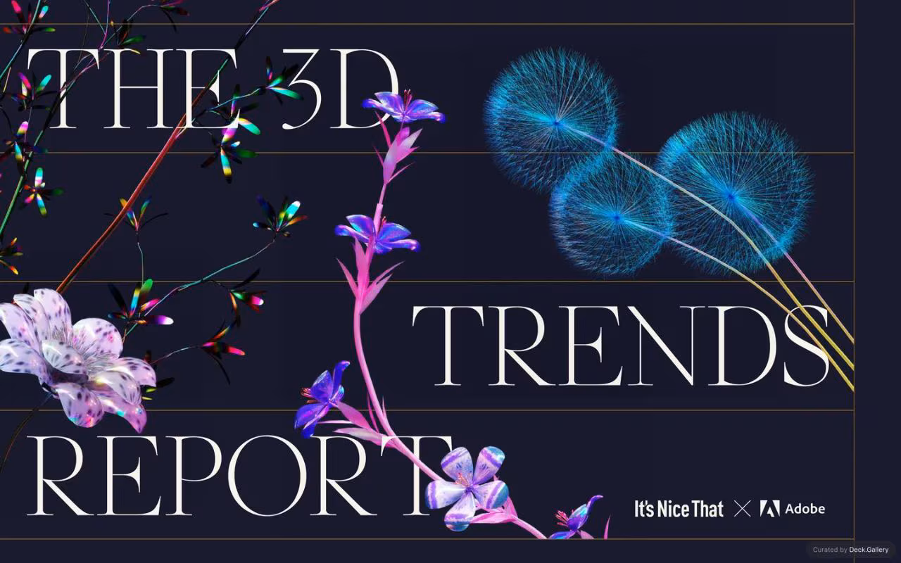 It's Nice That × Adobe 3D Trends Report